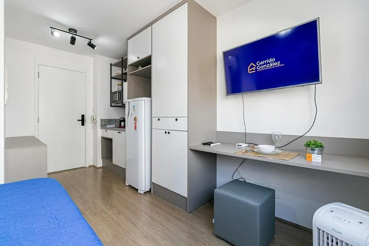 Contente Studio No Bras Com Piscina/Metro Bras São Paulo Lejlighed