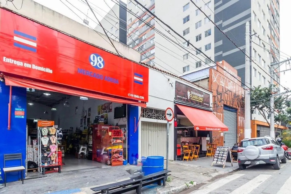 Lejlighed Contente Studio No Bras Com Piscina/Metro Bras São Paulo